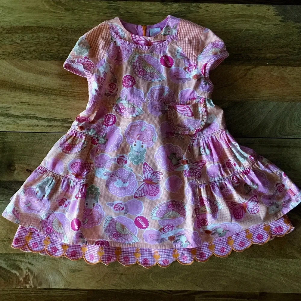 Oilily cotton dress size 98 US 3